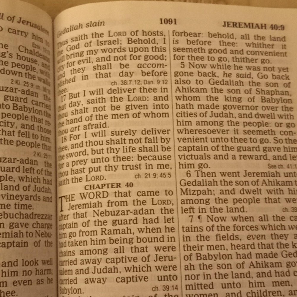 Ziondervan King James Reference HOLY BIBLE Large Print - Picture 10 of 16